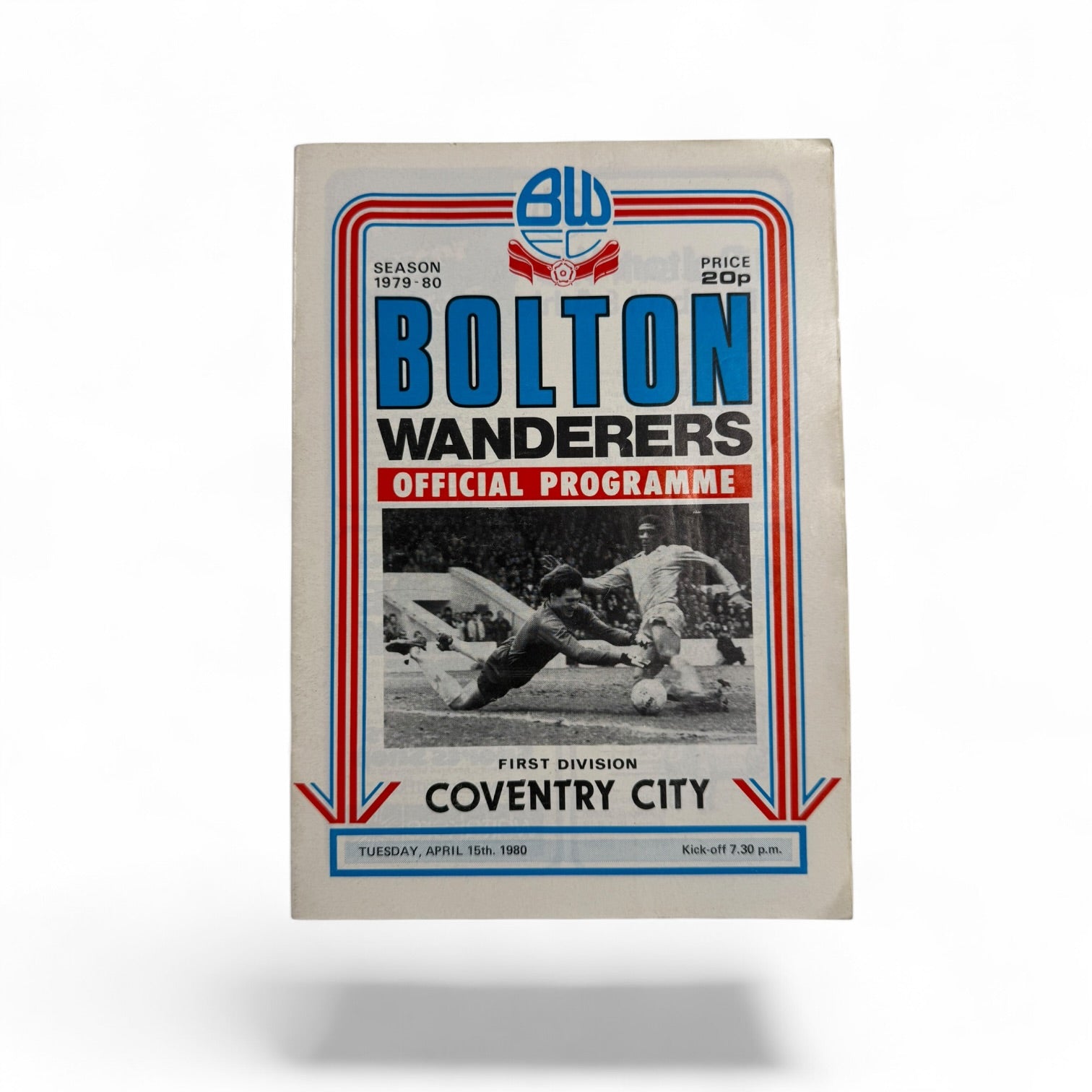 Bolton Wanderers vs Coventry City 1979/80 Retro Match Day Programme
