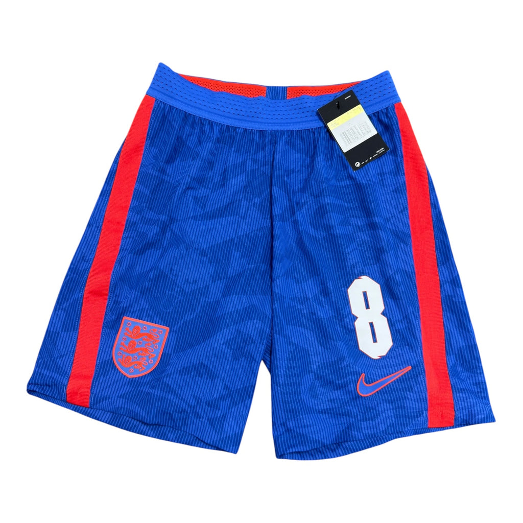 England 2020-21 Player Issue Vaporknit Away Shorts front with tags
