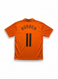 Netherlands 2006-08 Home Football Shirt - ROBBEN 11 - Back