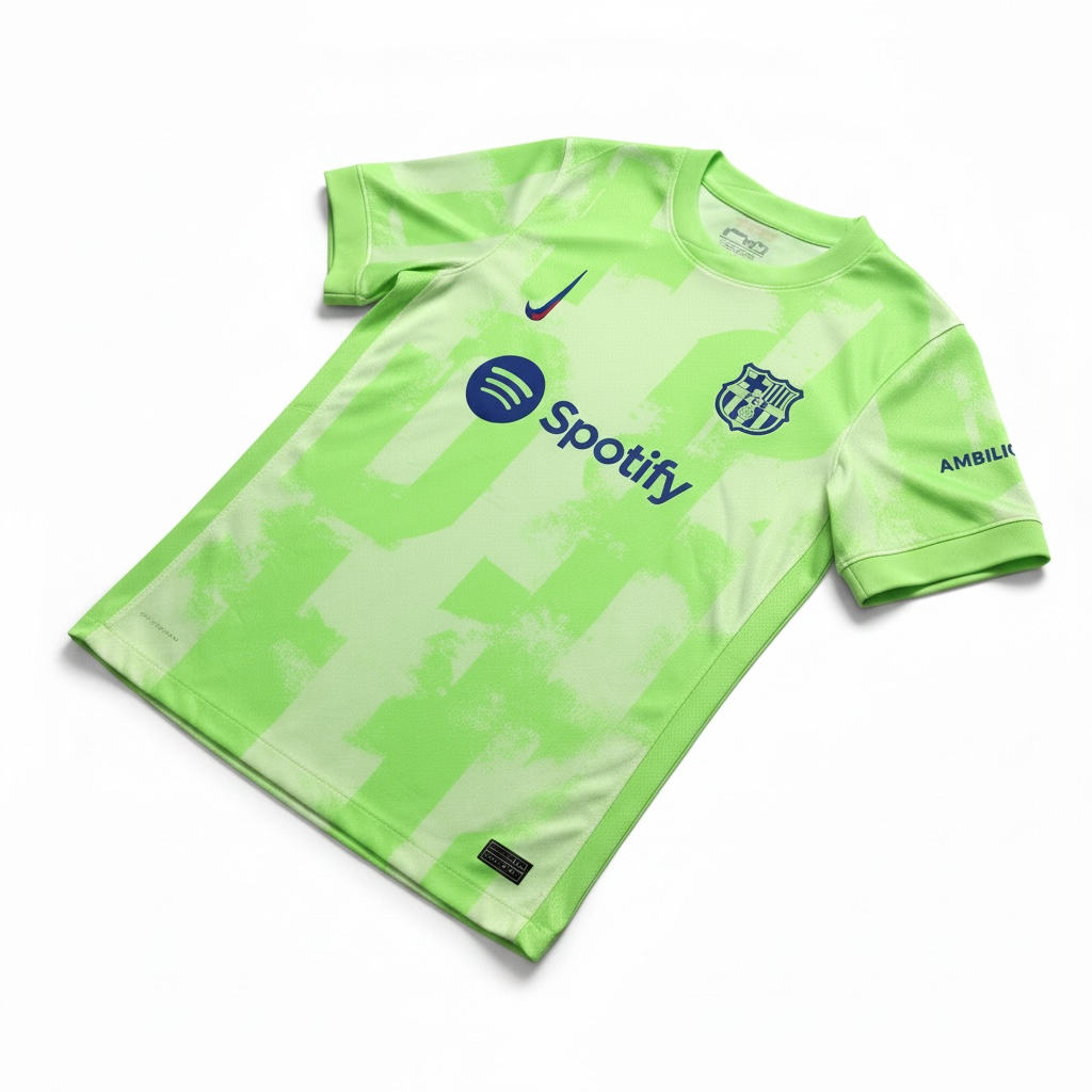 Barcelona 2024/25 Third Football Shirt - Angled