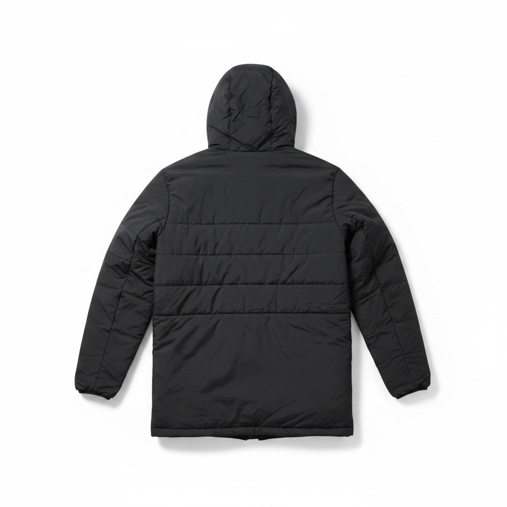 AFC Bournemouth Black Padded Jacket - back