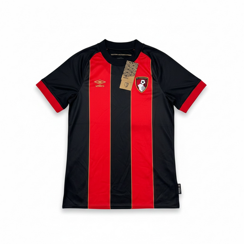 AFC Bournemouth 2024/25 Home Shirt Kids - Front with tags