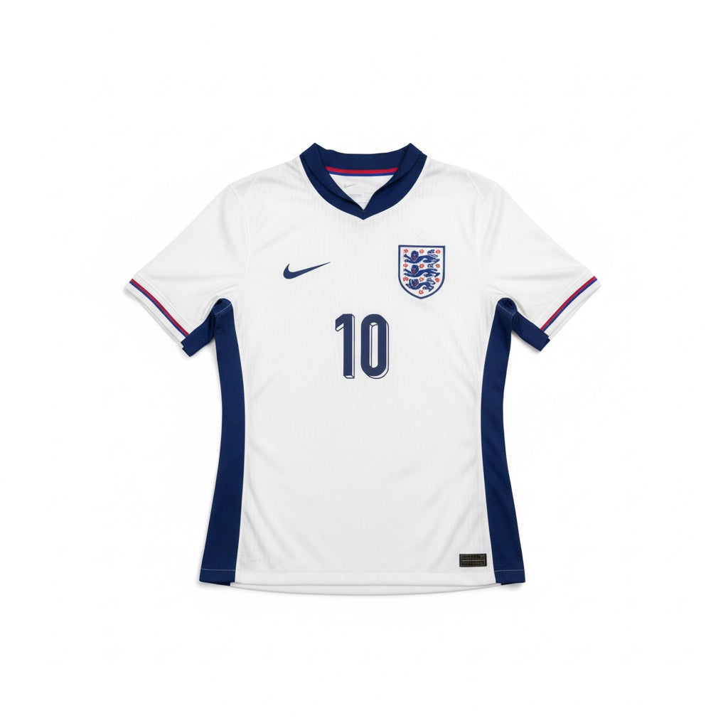 England Women 2023-24 Home Football Shirt - TOONE 10 - S (UNISEX)