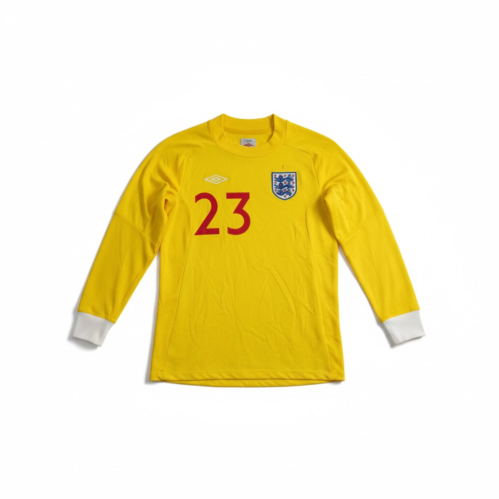 England 2010-12 GK Football Shirt - HART 23 - 11-12 Years (8/10)