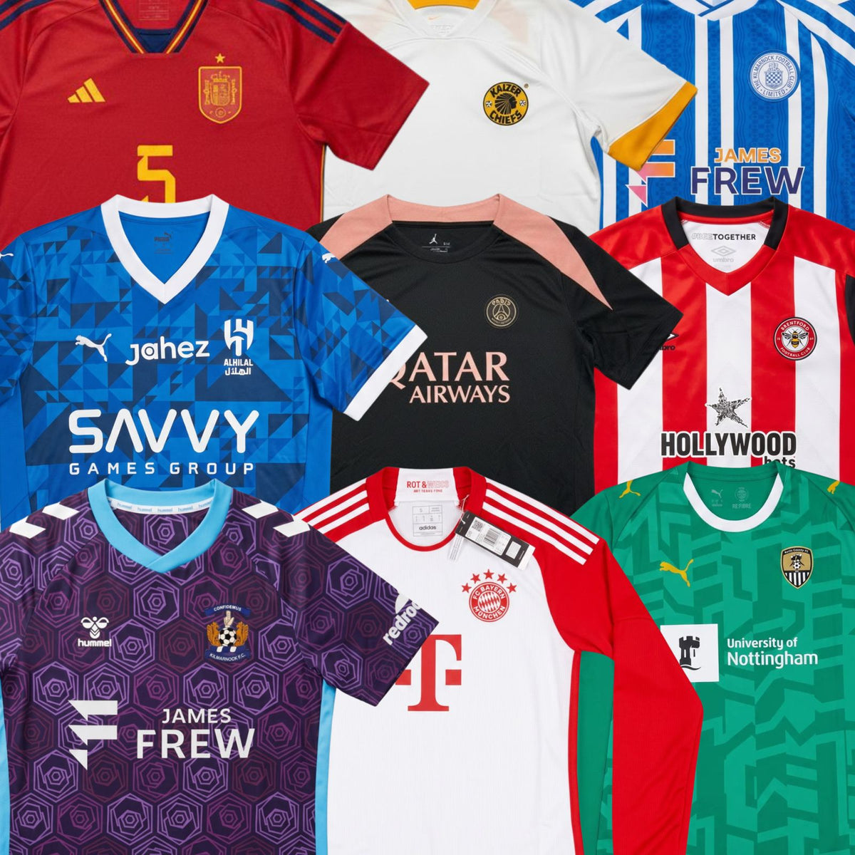 Kid's Football Shirt Mystery Box
