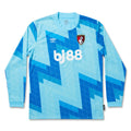 AFC Bournemouth 2024/25 Umbro GK Aqua Football Shirt - Front