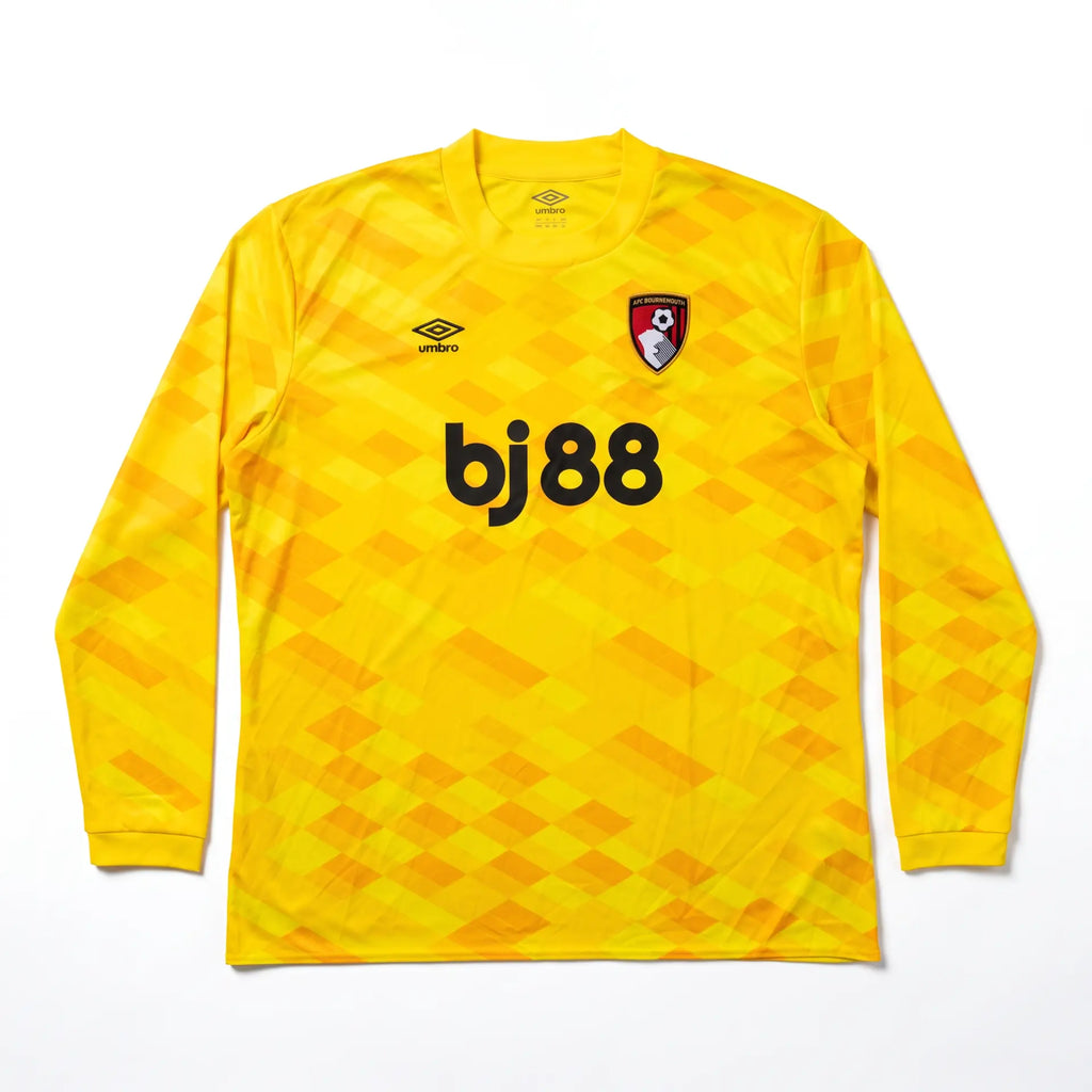 AFC Bournemouth 2024/25 GK Yellow Football Shirt - Front