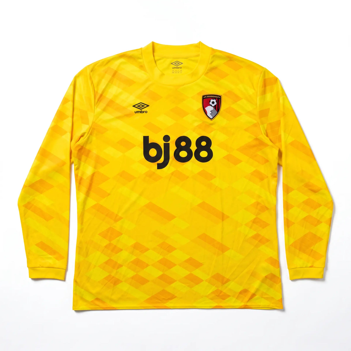 AFC Bournemouth 2024/25 GK Yellow Football Shirt - Front