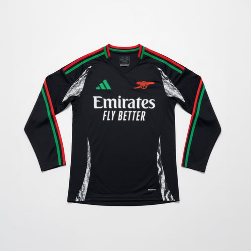 Arsenal 2024/25 Away L/S Football Shirt - Front