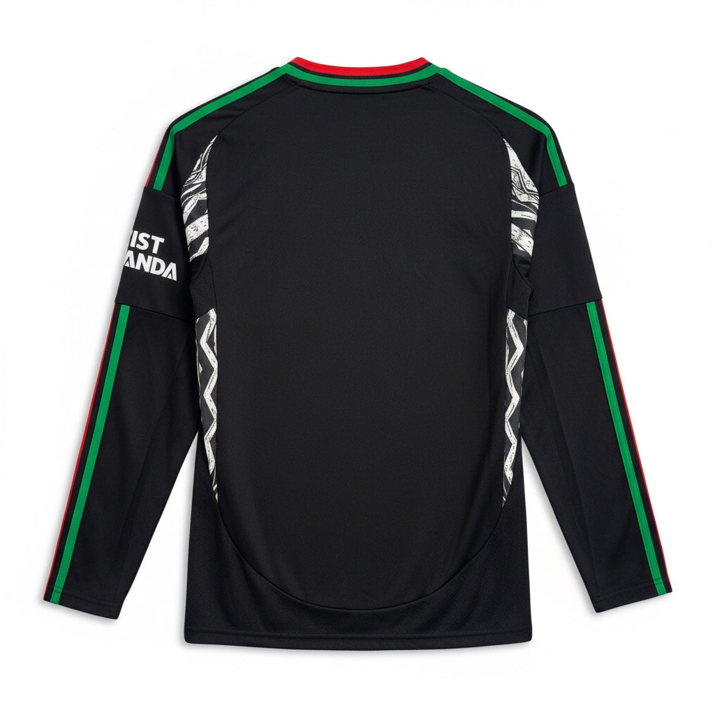 Arsenal 2024/25 Away L/S Football Shirt - Back