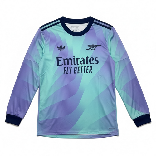 Arsenal 2024/25 Third Long Sleeve Football Shirt - Front