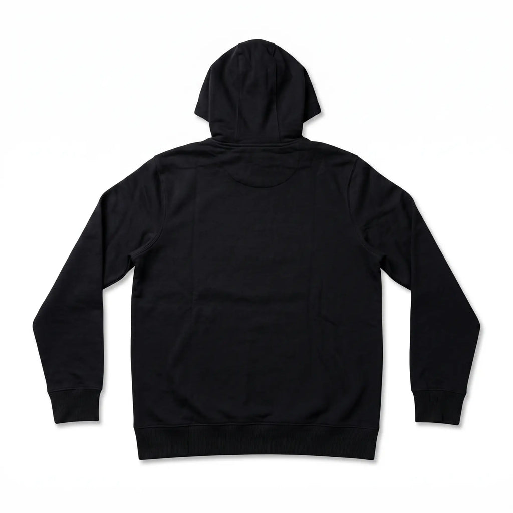 England Fade Primary Black Overhead Hoodie - Back