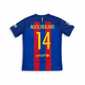 Barcelona 2016/17 Home Shirt Back - Mascherano 14