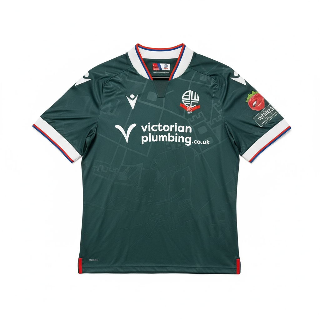 Bolton Wanderers 24/25 Away Football Shirt - Front