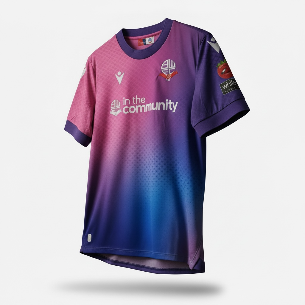 Bolton Wanderers 24/25 Third Football Shirt - Angle