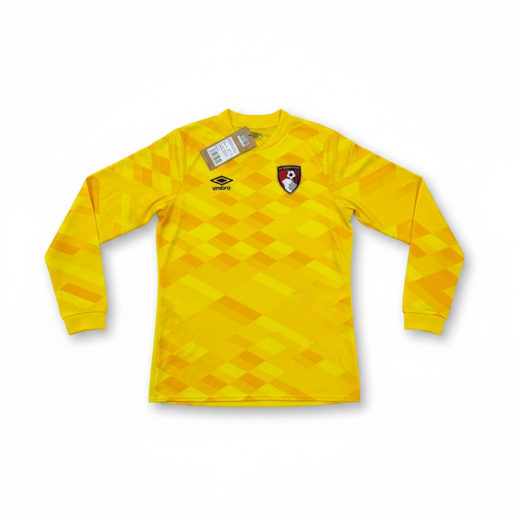 AFC Bournemouth 2024/25 Goalkeeper Yellow Shirt - Tag