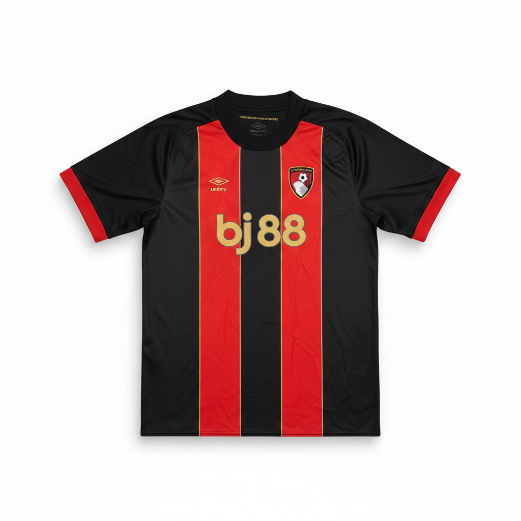 AFC Bournemouth 2024/25 Home Football Shirt - SOLER 20 front