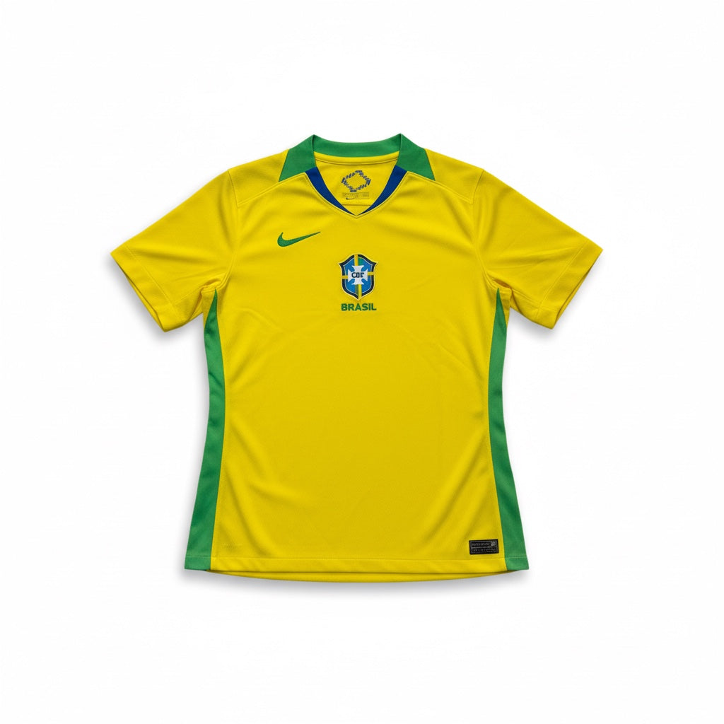 Brazil 2025 Home Football Shirt - Front