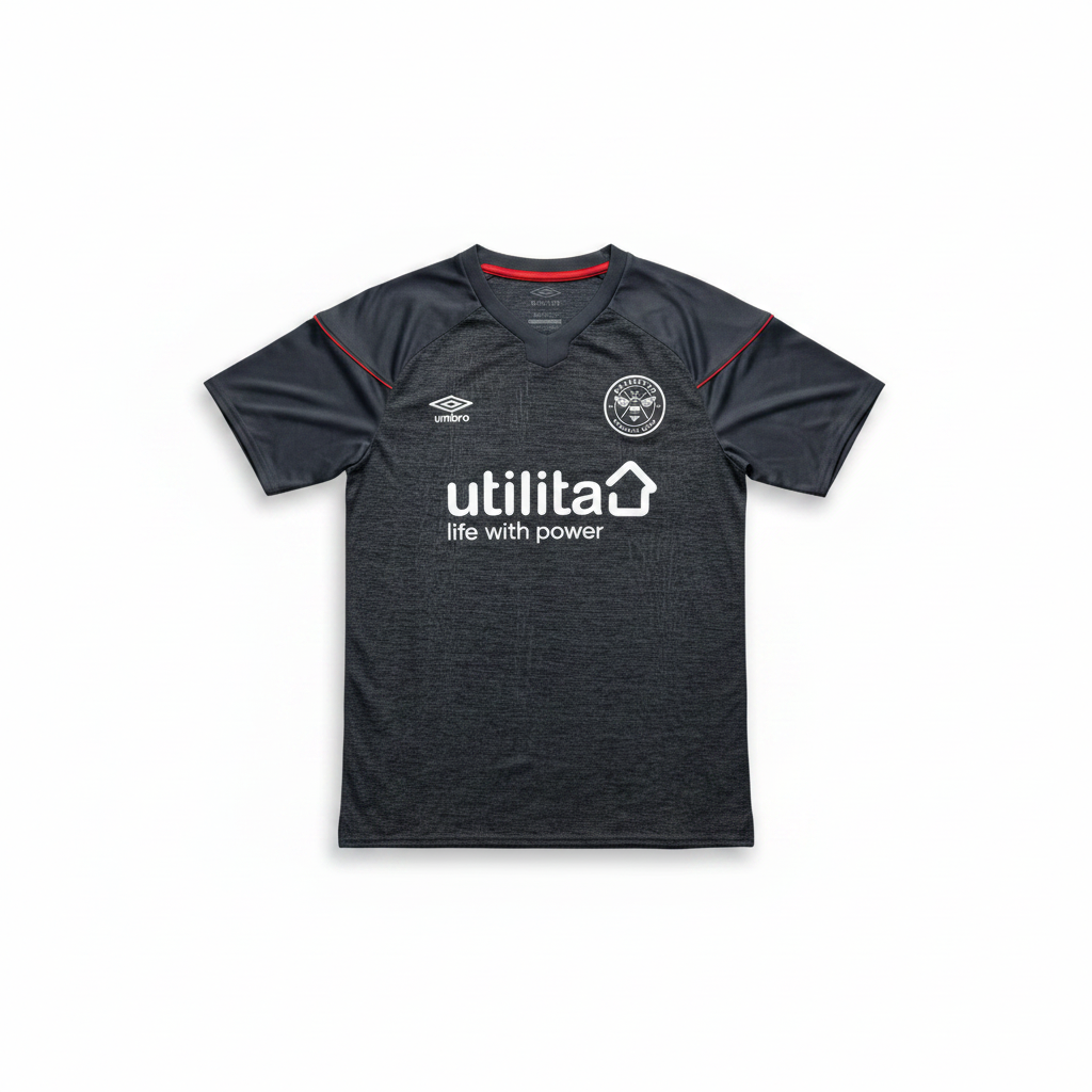 Brentford 2020/21 Away Football Shirt - Front