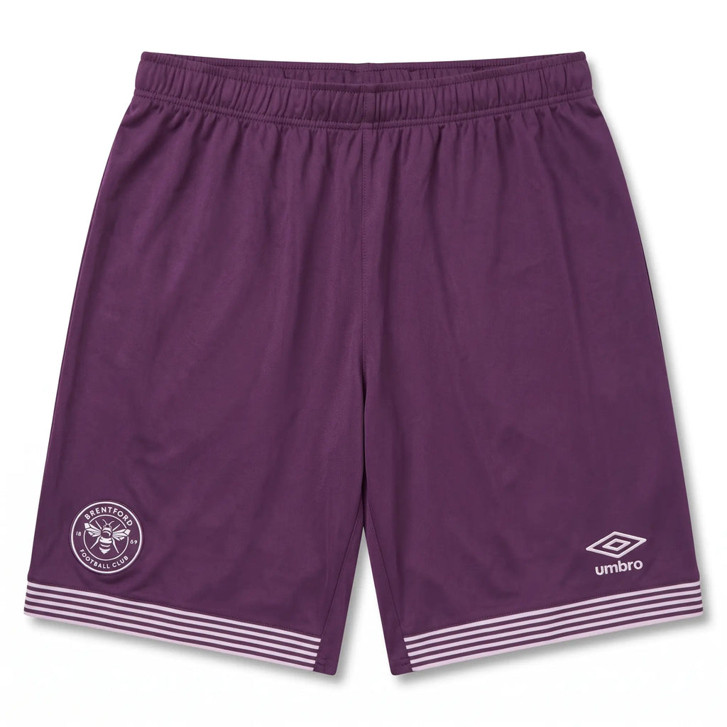 Brentford 2024/25 Away Football Shorts - Front