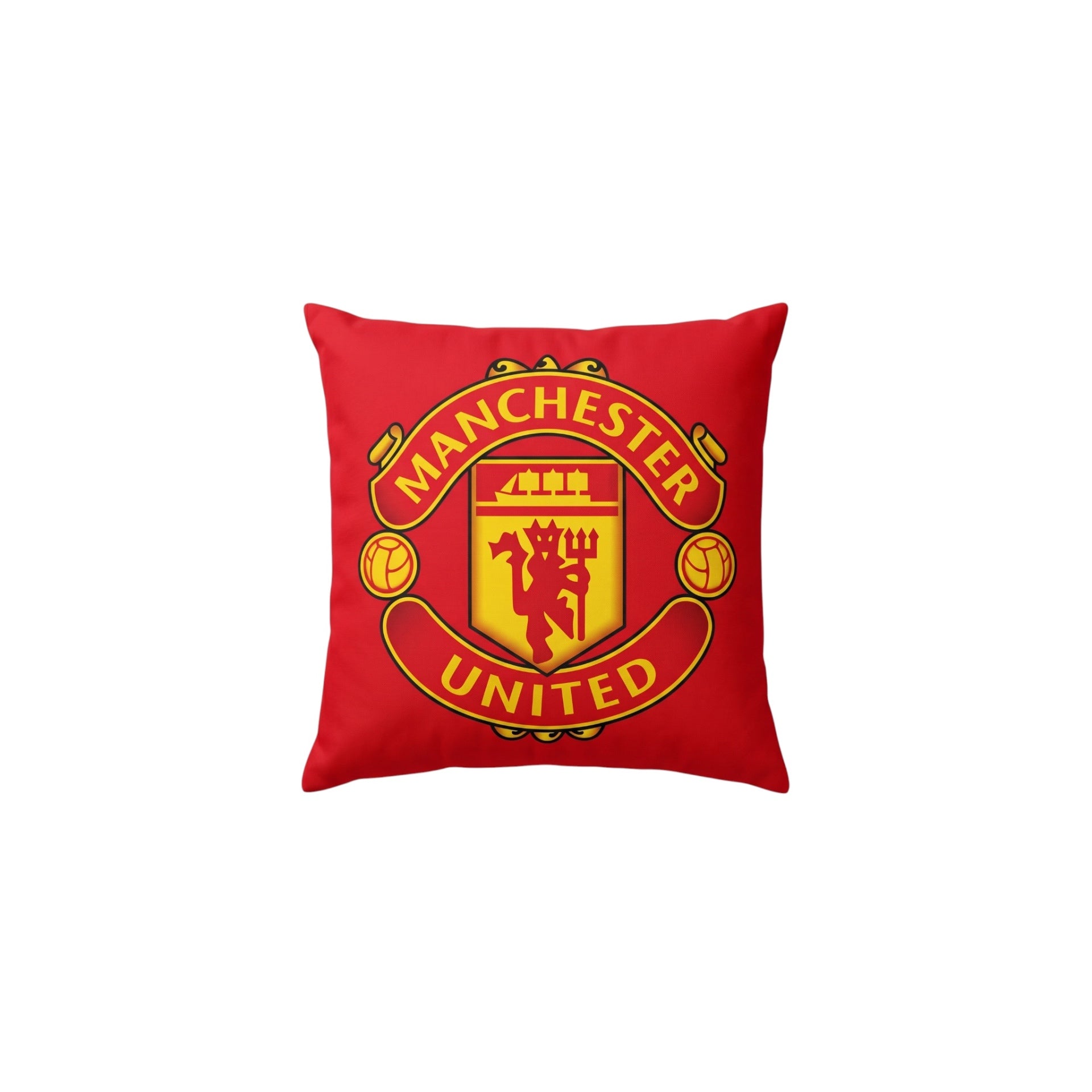 Manchester United Crest Cushion
