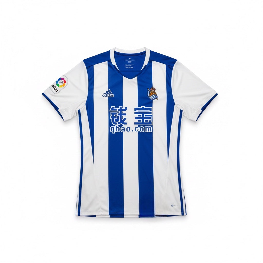 Real Sociedad 2017/18 Home Shirt - Front