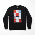 England History of Kits Black Sweatshirt front