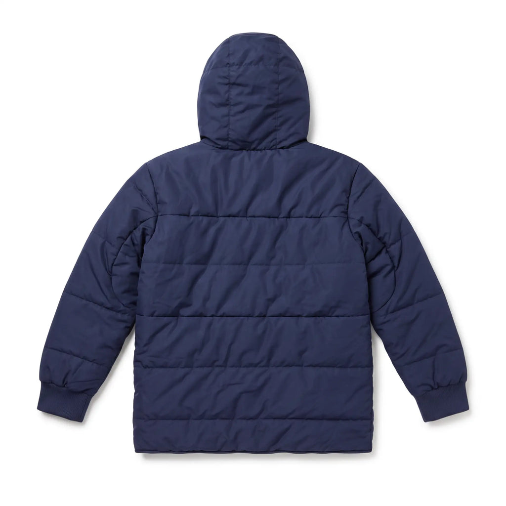 England FanTech Navy Padded Jacket - Back
