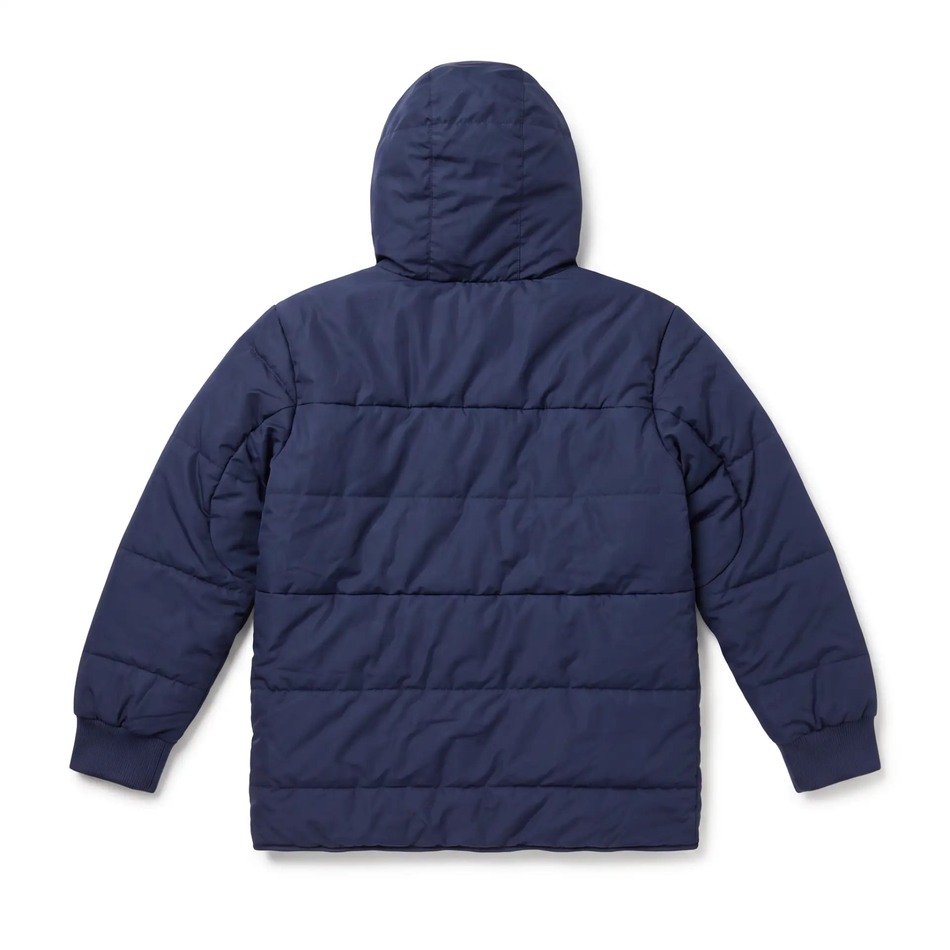 England FanTech Navy Padded Jacket - Back