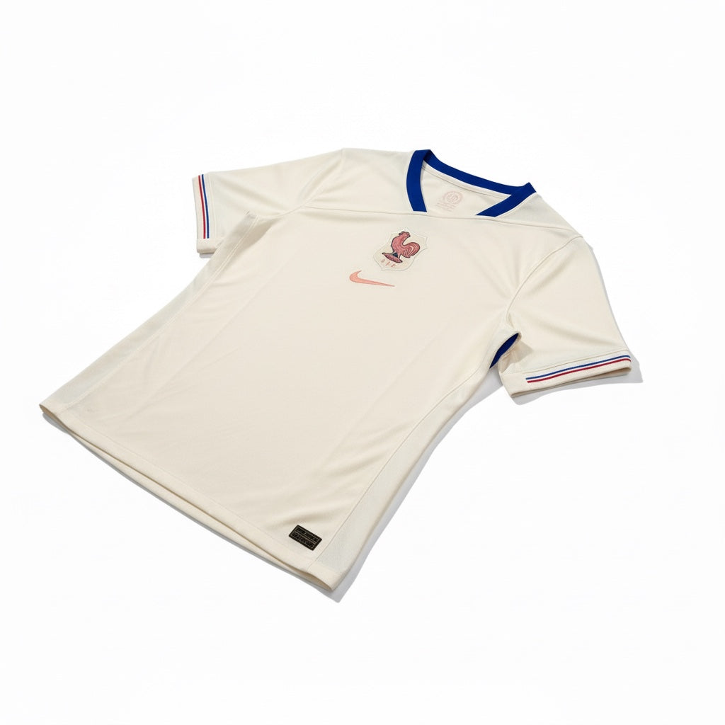 France 2025 Away Football Shirt - Angled