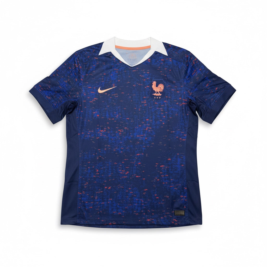 France 2025 Home Football Shirt - Front