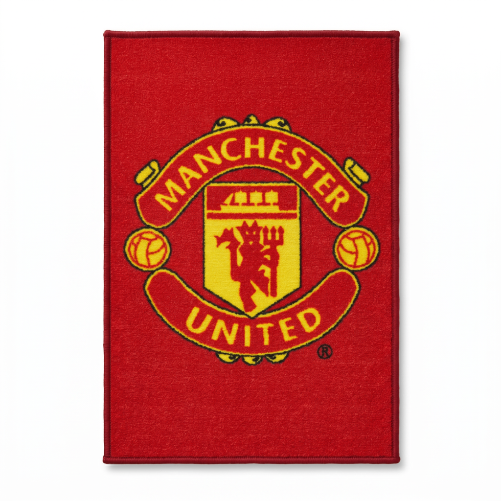 Manchester United Crest Rug front