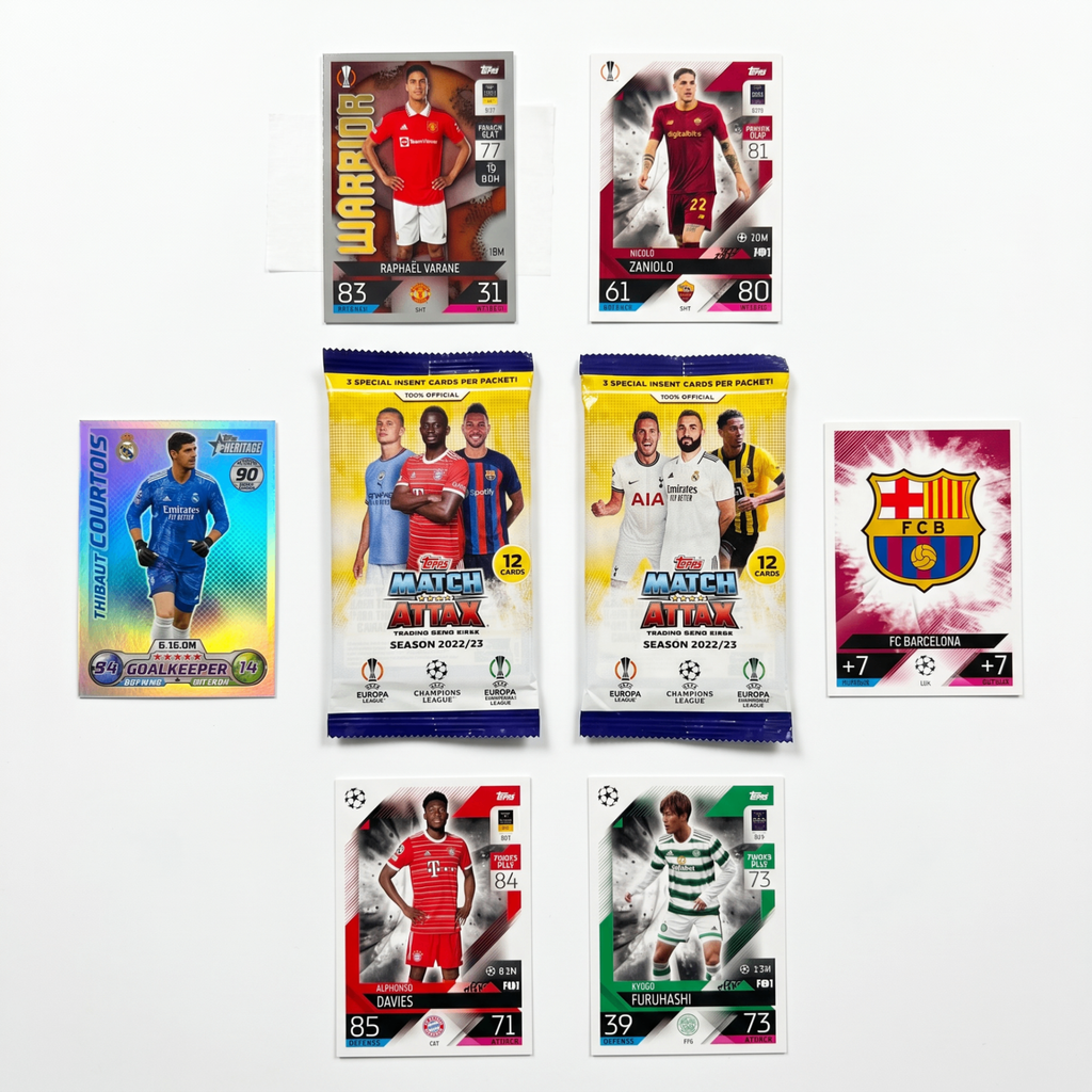 Topps Match Attax 2022/23 Multipack contents