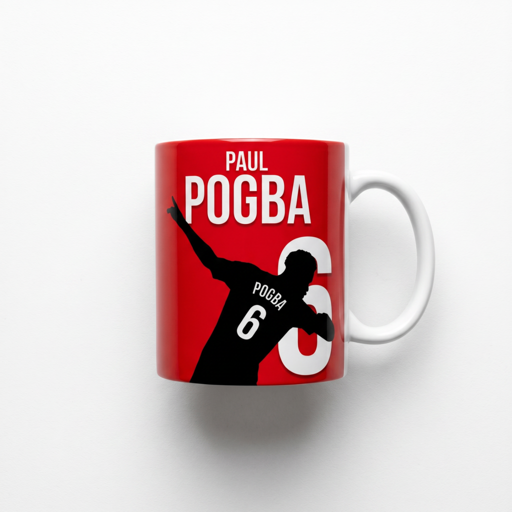 Manchester United Paul Pogba Mug - Front