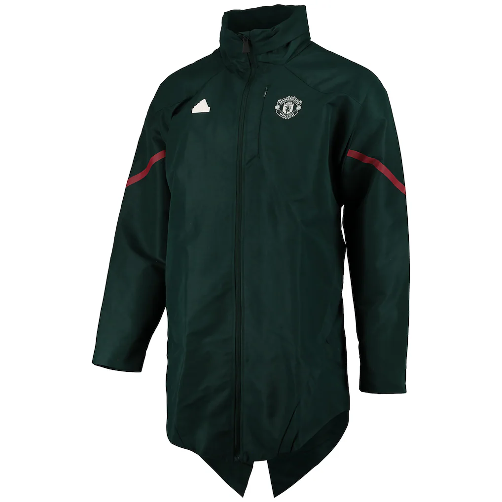 Manchester United adidas D4GMDY Travel Jacket studio shot