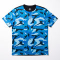 Brentford Active Blue Camo T-Shirt front