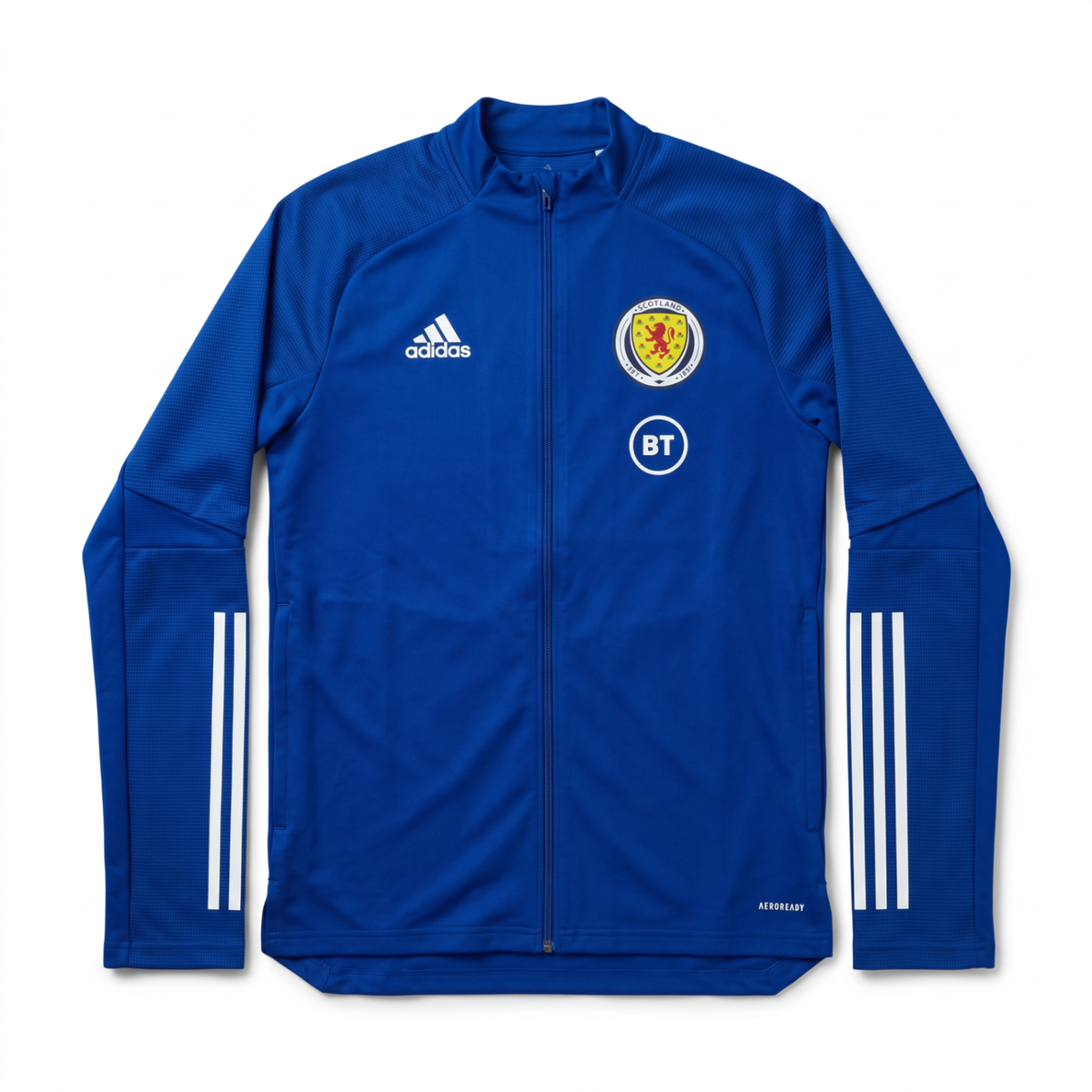 Scotland 2020/21 Player Issue Training Jacket - Front