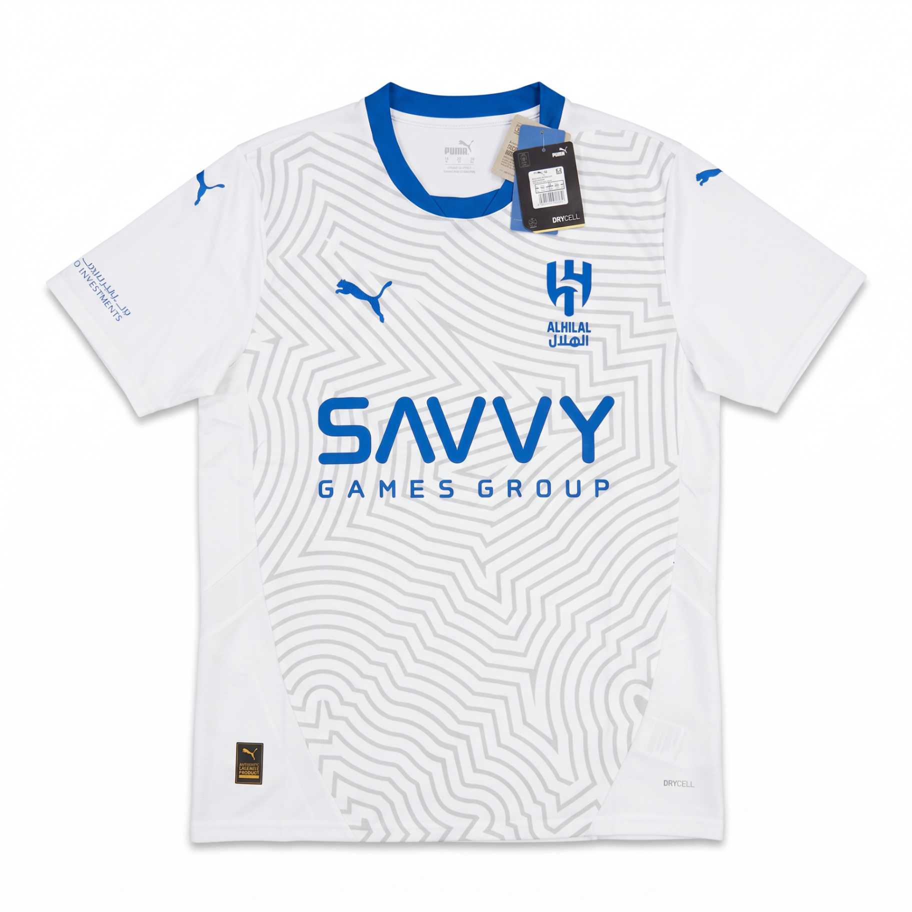 Al Hilal 2024/25 Away Shirt front with tags