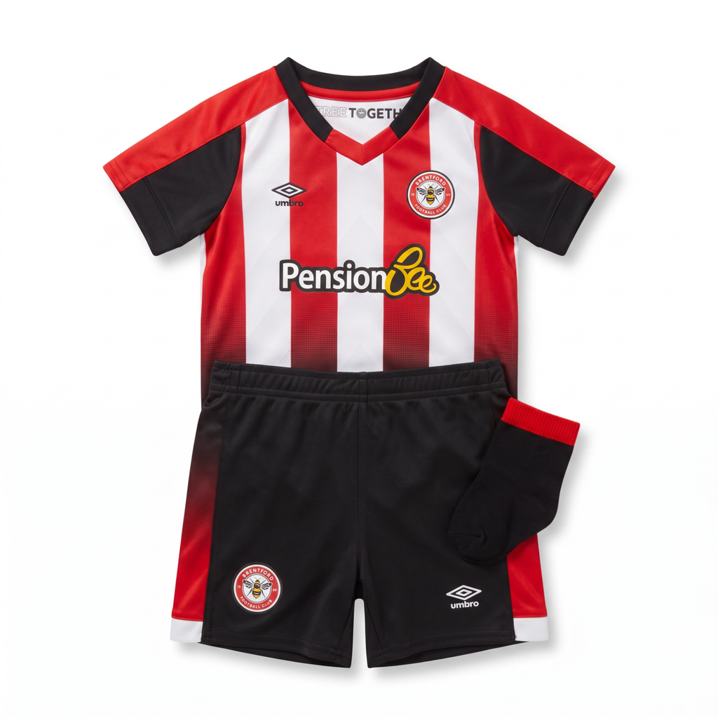 Brentford 2024/25 Home Infant Kit - Front