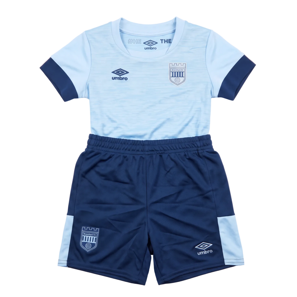 Brentford 2022/23 Away Infant Kit front