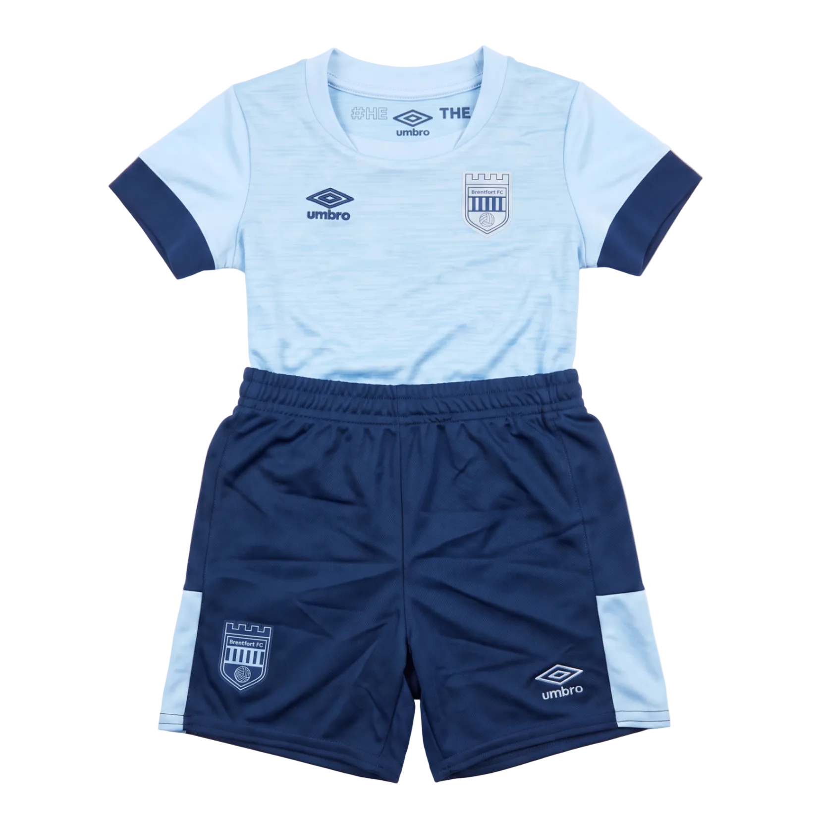 Brentford 2022/23 Away Infant Kit front