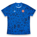 Brentford Tattoo Special Edition Blue Shirt - Front