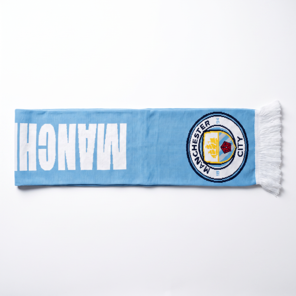 Manchester City 2024 FA Cup Final Scarf reverse