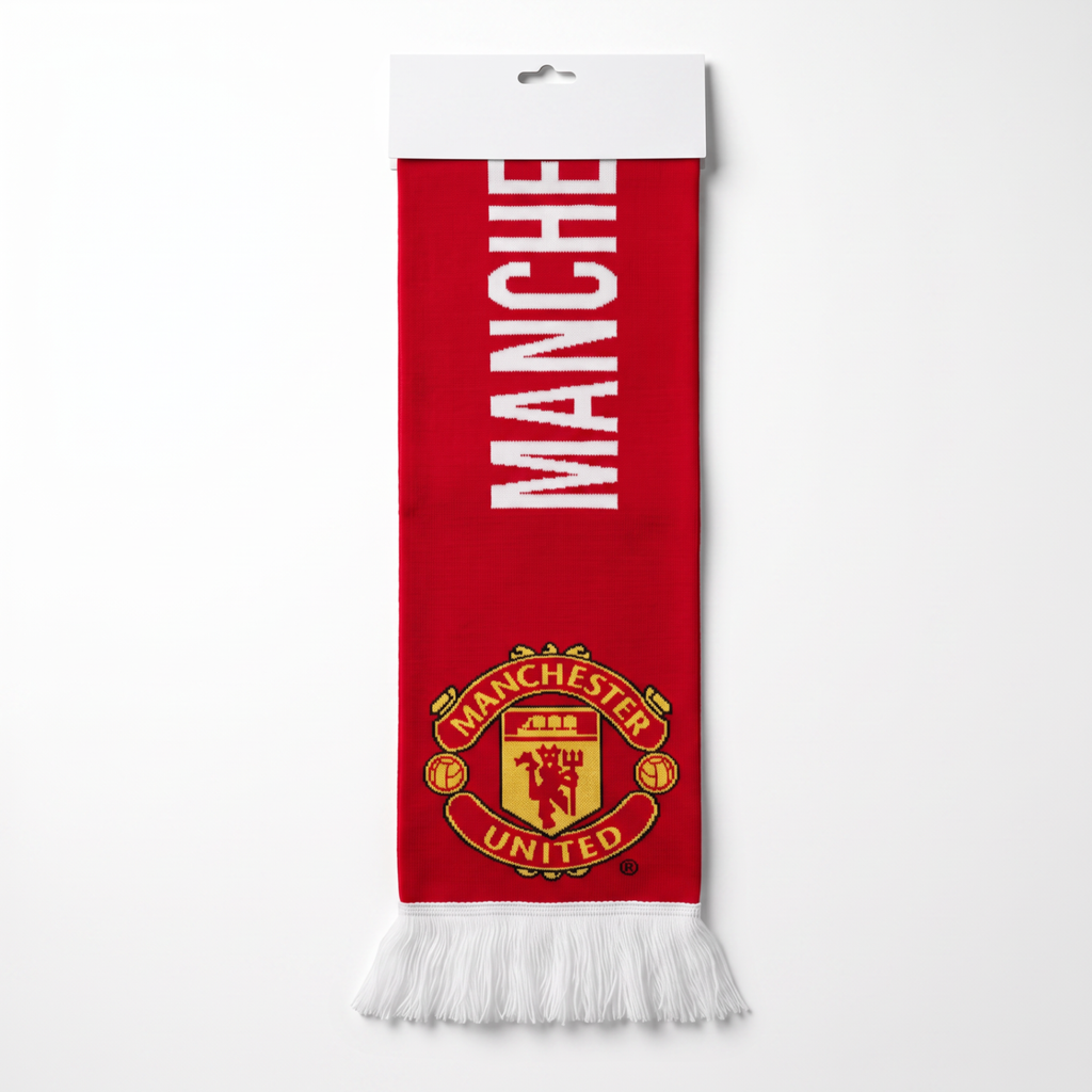 Manchester United Women's 2024 FA Cup Final Scarf - packaged