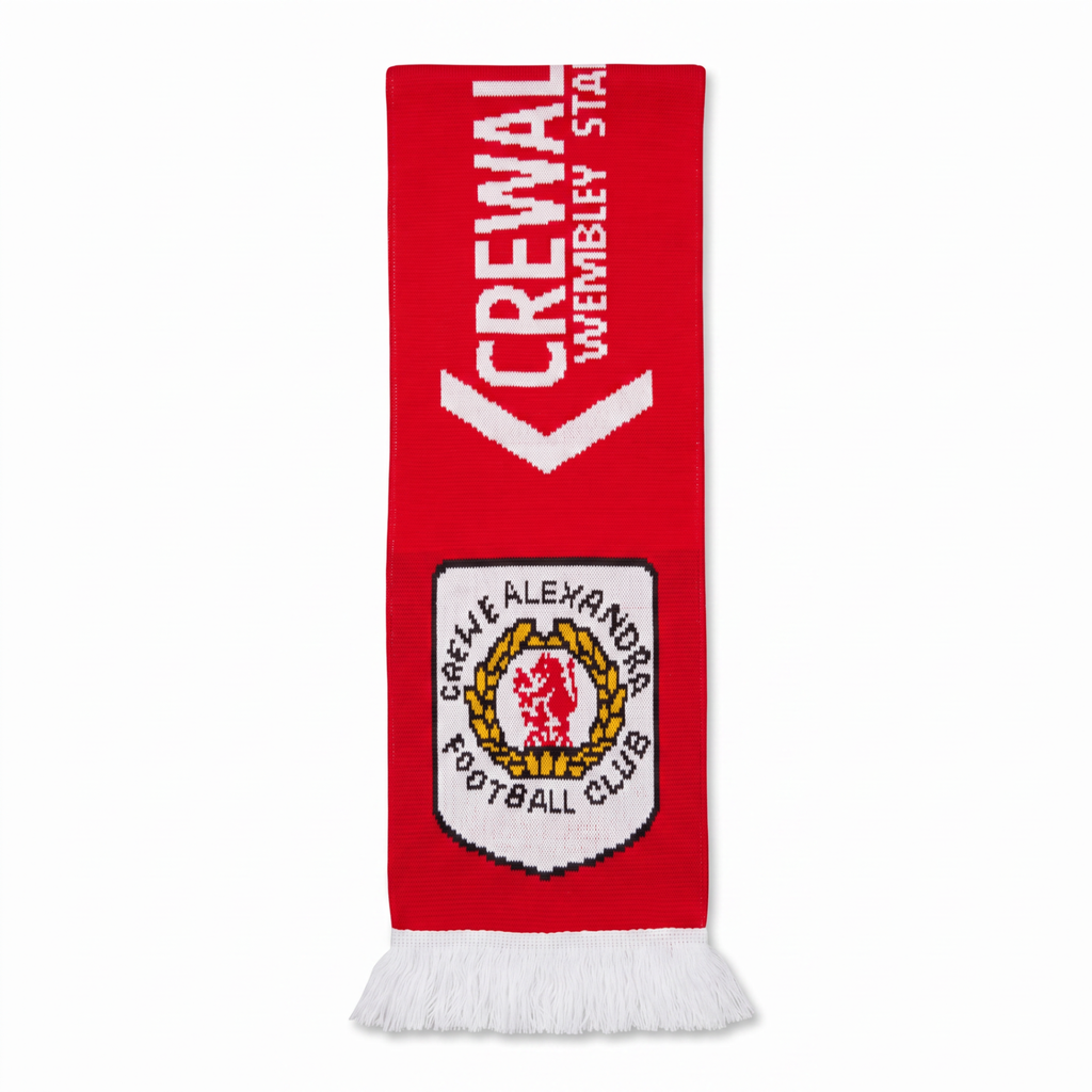 Crewe Alexandra scarf folded