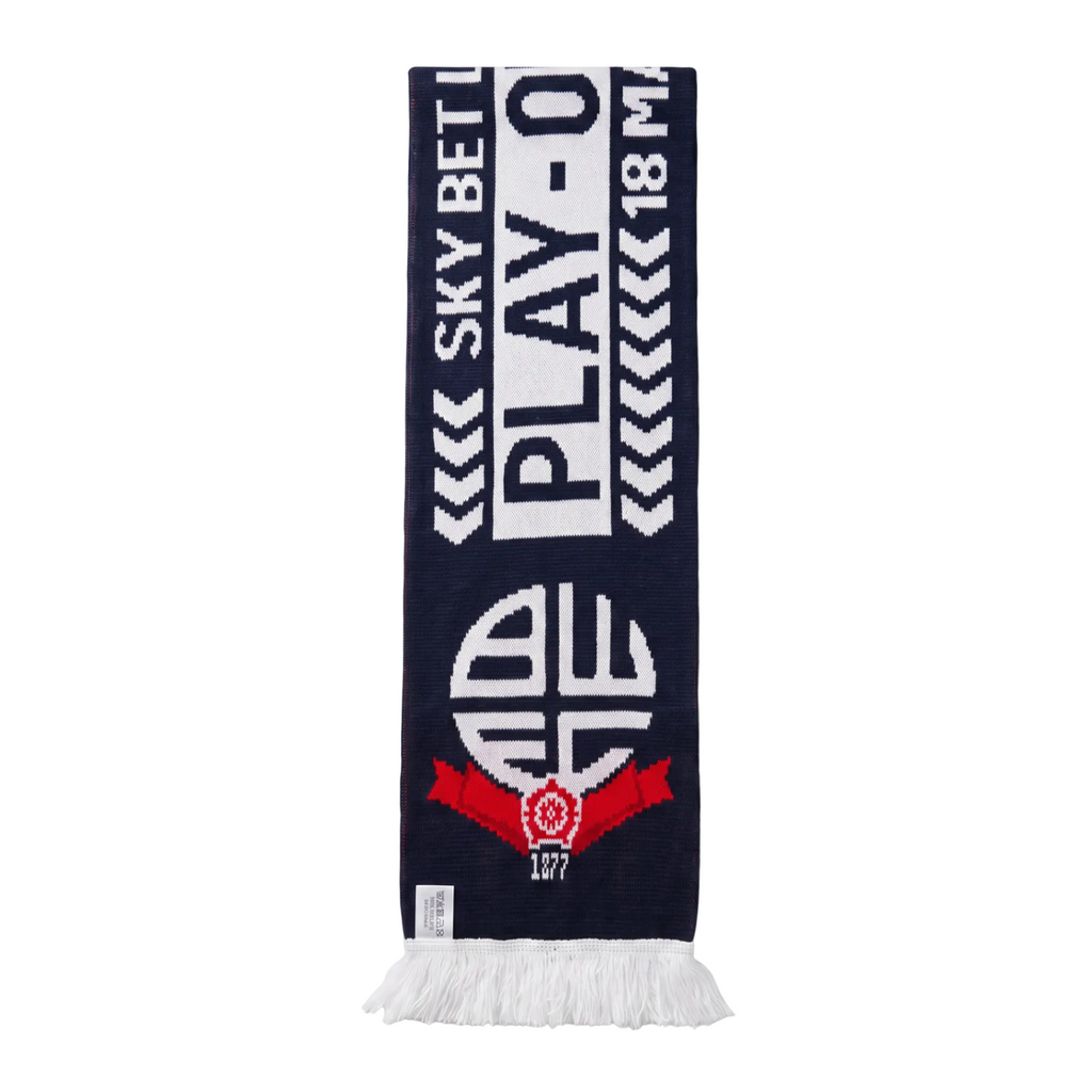 Bolton Wanderers 2024 Play Off Final Scarf front