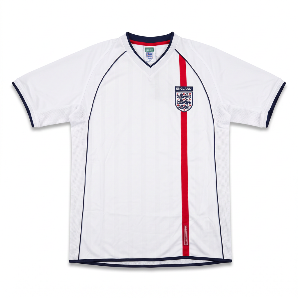 England 2002 Home Shirt - Front
