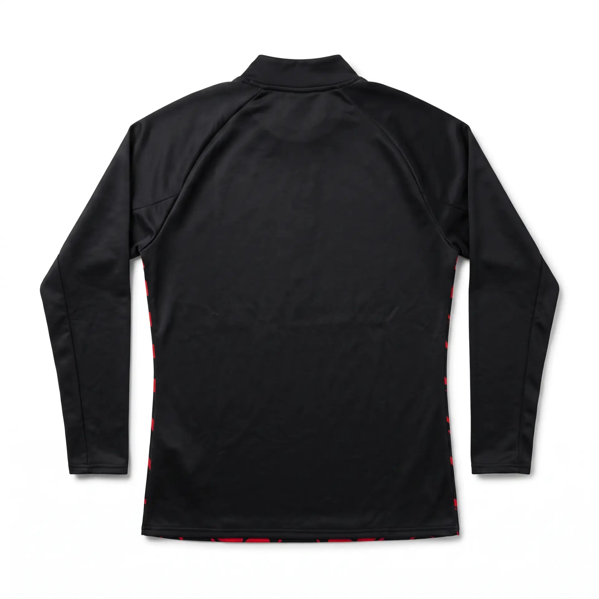 AC Milan 2023/24 LS Red Pre-Match Sweat Top - Back