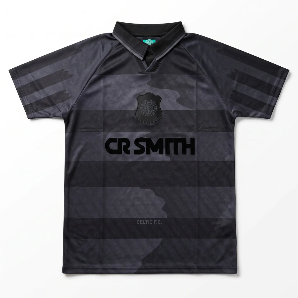 Celtic Blackout 96/97 Retro Football Shirt - Front