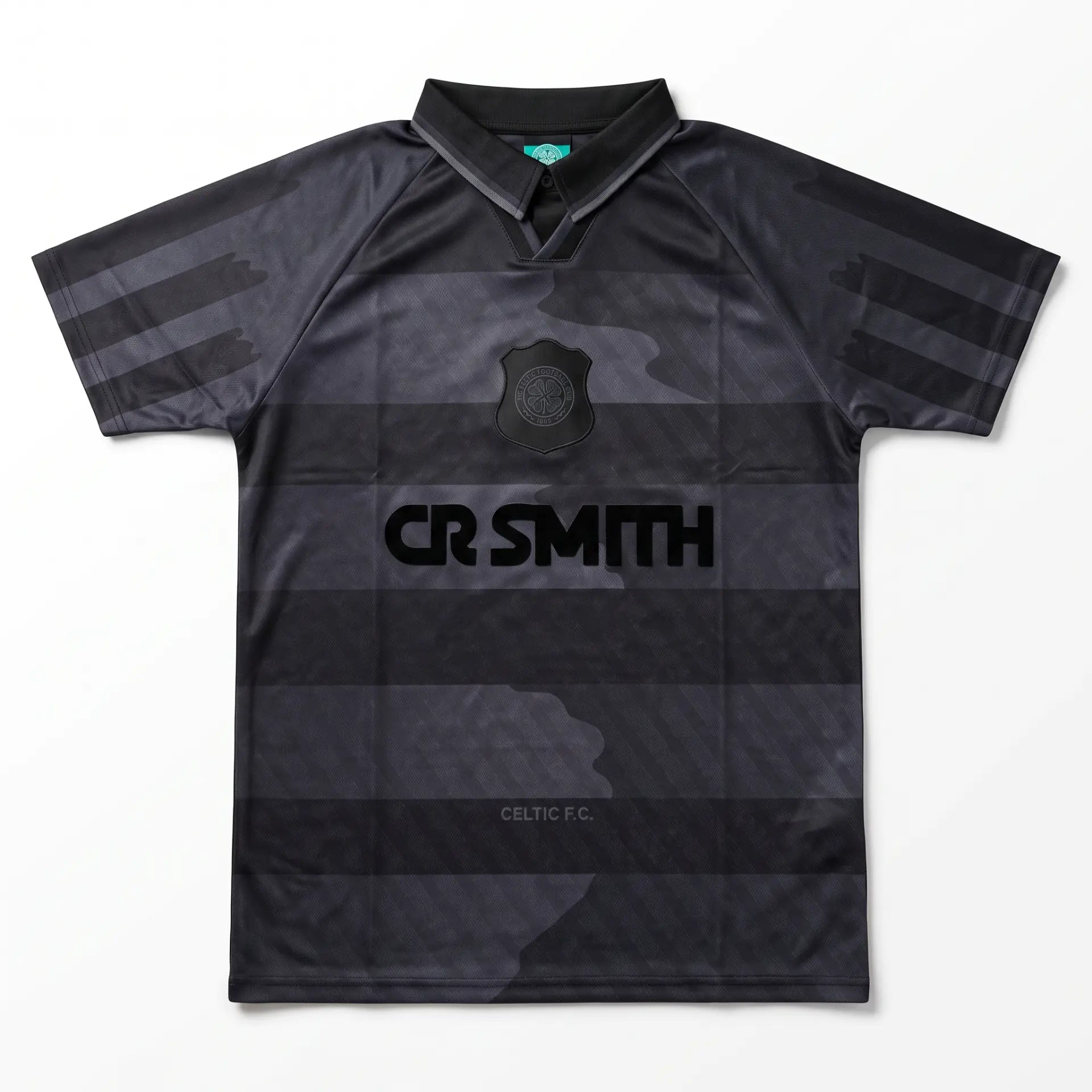 Celtic Blackout 96/97 Retro Football Shirt - Front